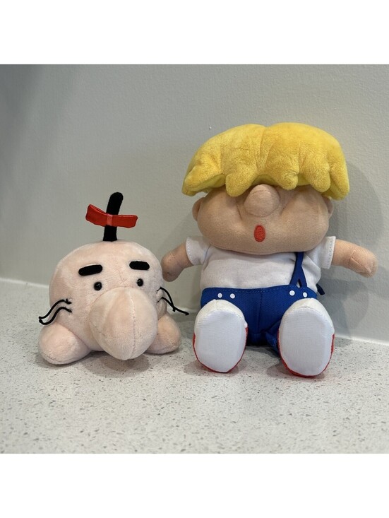 Nintendo Other - EarthBound Mother 2 Plush Set – Porky & Mr. Saturn Nintendo Rare OOP